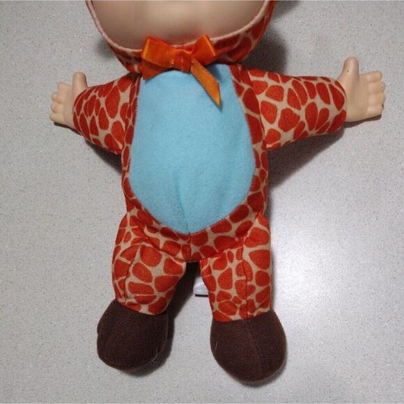 Cabbage Patch Kids Blue Ear Giraffe Onsie Doll Plush Toy Gift Collectors Rare